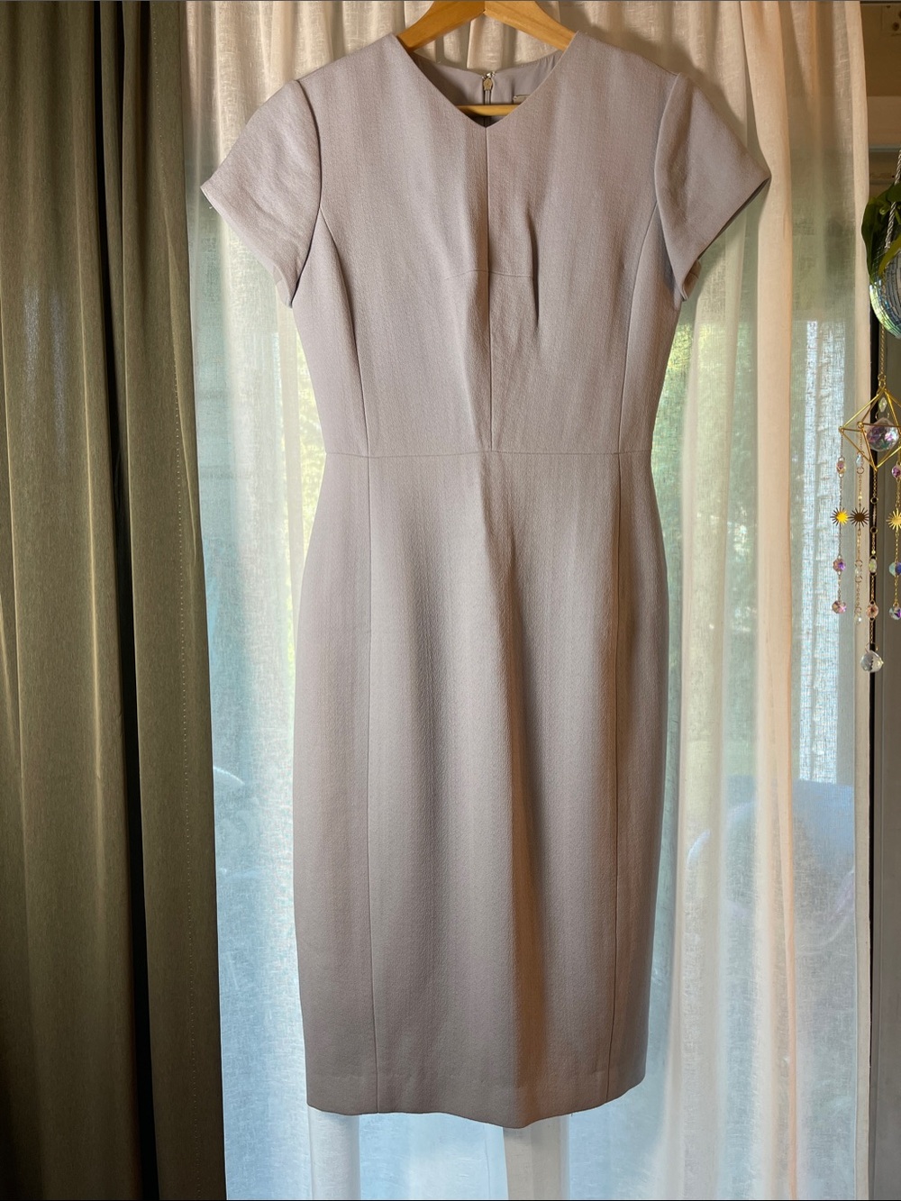 Jason Wu Light Gray Midi Sheath Dress